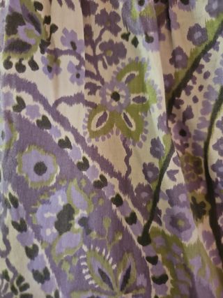 Blusón morado manga abullonada talla 44