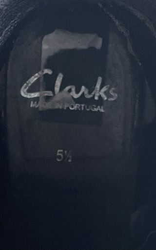 Botines Clarks de piel negros