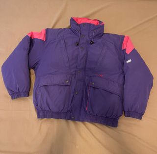 Plumón John Smith Morado y Rosa (Mujer)