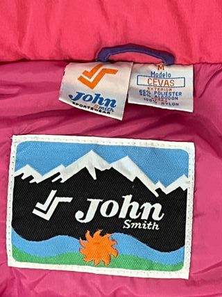 Plumón John Smith Morado y Rosa (Mujer)