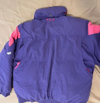 Plumón John Smith Morado y Rosa (Mujer)