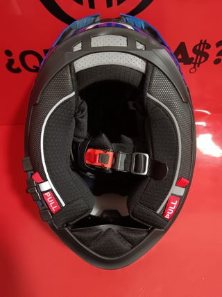 Casco de Moto Integral NZI Go Rider Blue, Nuevo.