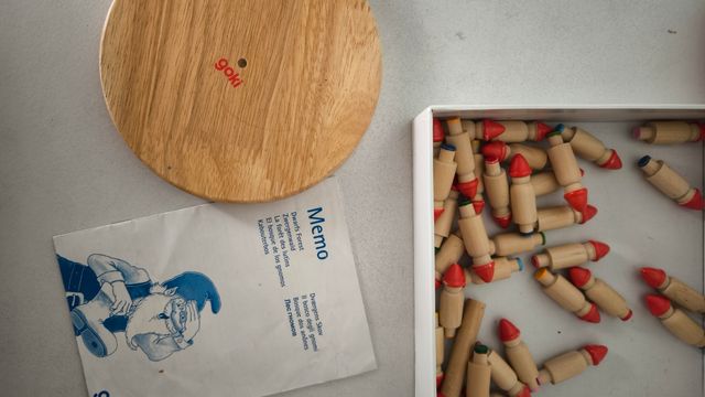 Juego de Memoria GOKI de madera