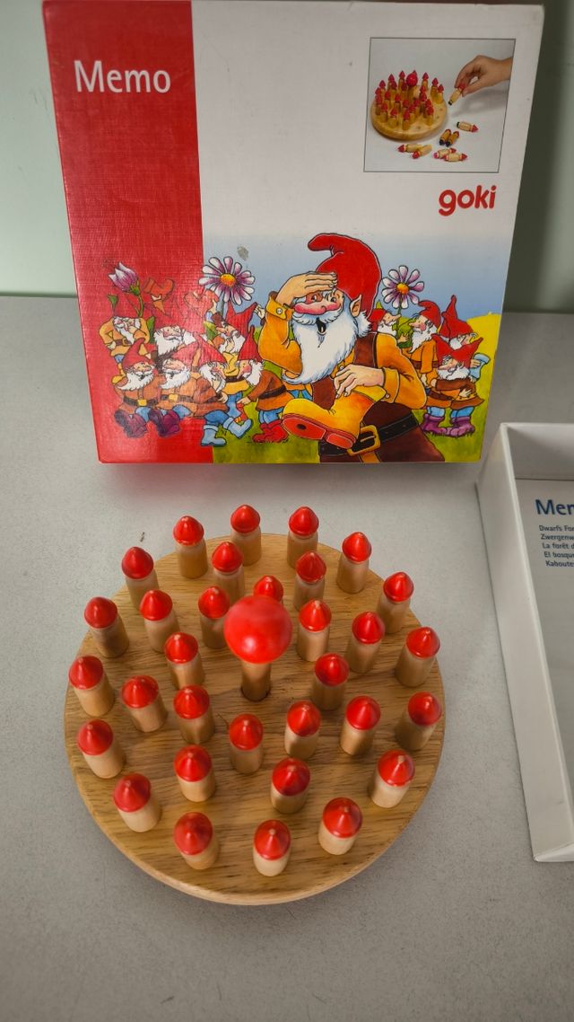 Juego de Memoria GOKI de madera