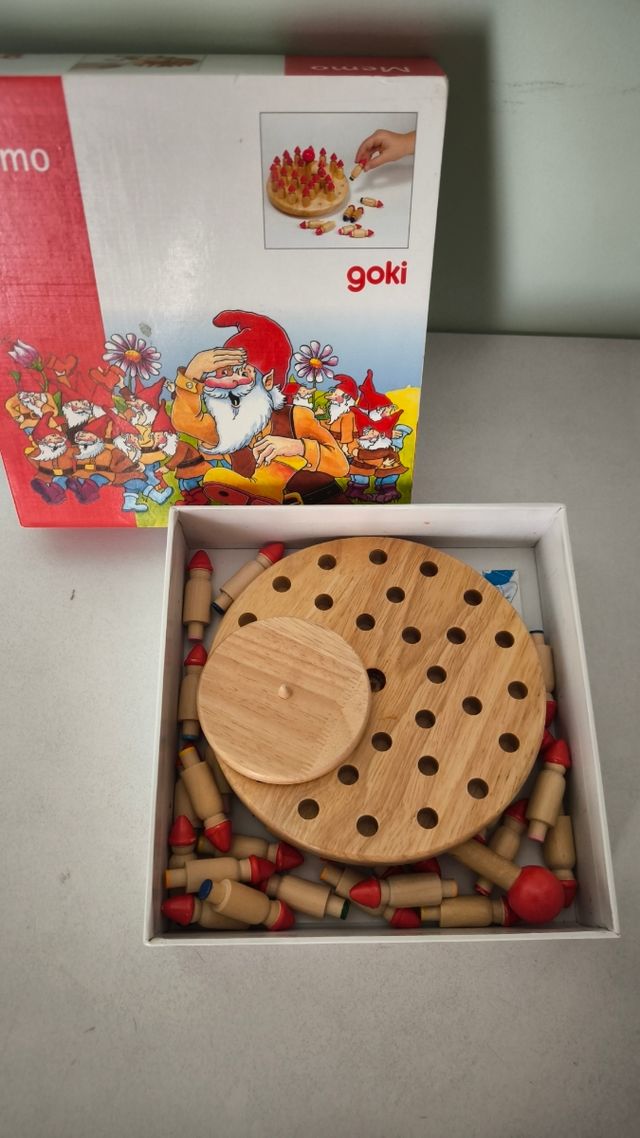 Juego de Memoria GOKI de madera