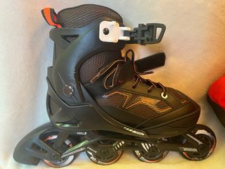 Patines en línea Oxelo negros extensible 35-38