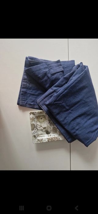 Cortina Lenda Ikea Azul
