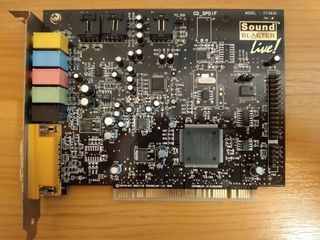 Sound Blaster Live! CT4830 Tarjeta de Sonido PCI