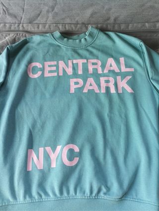 Sudadera Central Park NYC Adolescente talla 13-14