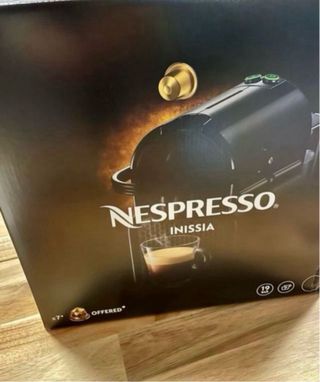 cafetera Nespresso Inissia Negra