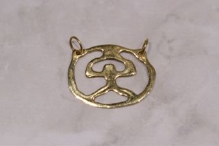 COLGANTE INDALO, ORO 18K/2.4g