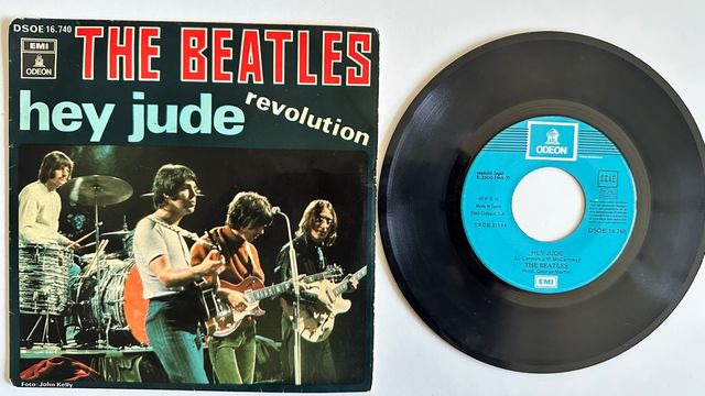 BEATLES EP HEY JUDE REED. SPAIN