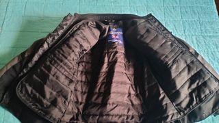 Chaqueta Moto Mujer RST Negra y Gris