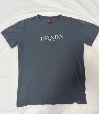Camiseta Prada Gris