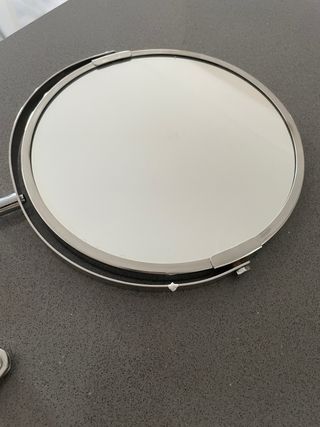 Espejo extensible de pared plateado FRÄCK