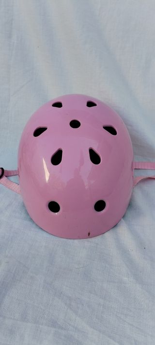 Casco bici niña rosa Cenicienta