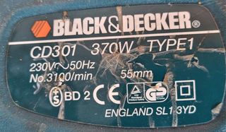 Sierra de calar Black&Decker CD301 370W