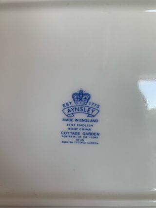 Bandeja  de Porcelana Inglesa