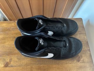 Zapatillas Nike Air Force 1 Negras Blancas