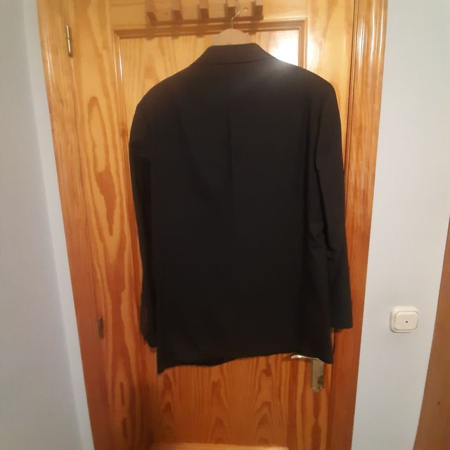 Chaqueta de hombre negra