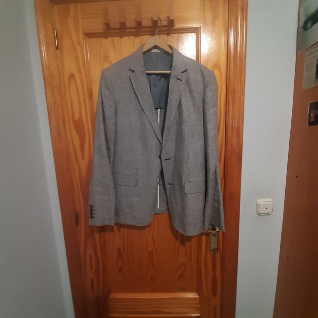 Chaqueta de hombre negra