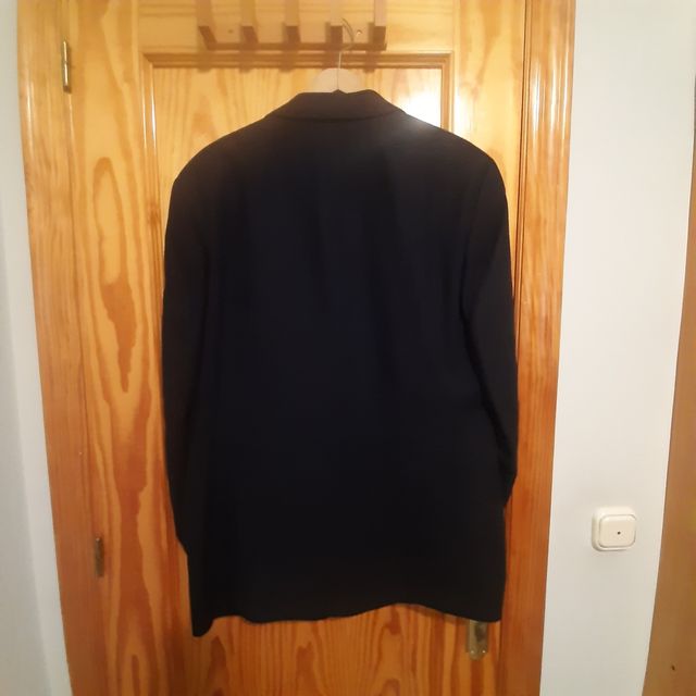 Chaqueta de hombre negra