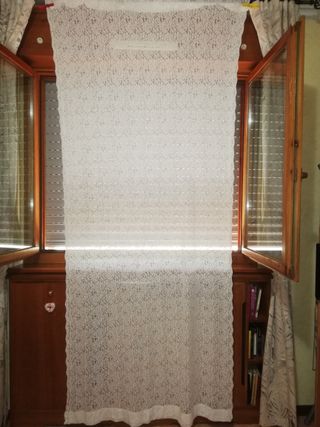 Tende pizzo Chantilly pregiatissimo bianche