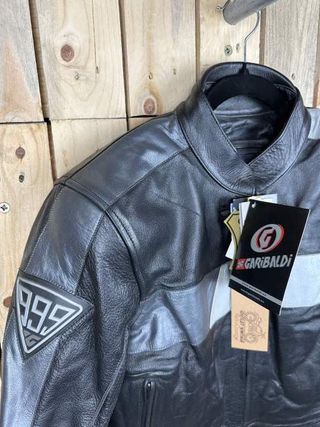 CHAQUETA T-M DE MOTO MUJER GARIBALDI NEGRA 1
