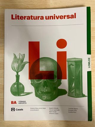 Literatura Universal LOMLOE 1° BACH Casals