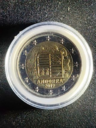 Moneda 2 Euros Andorra 2019