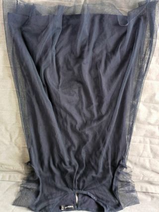 Vestido elegante niña negro