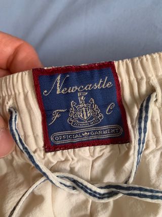 Pantalón Adidas Newcastle United England años 90