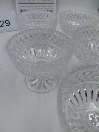 Coppette in cristallo - Set da 5