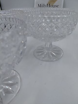 Coppette in cristallo - Set da 5