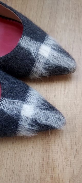 Zapatos de tacón Carolina Herrera cuadros