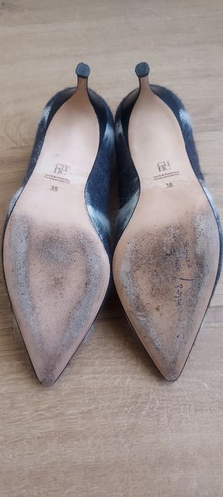 Zapatos de tacón Carolina Herrera cuadros