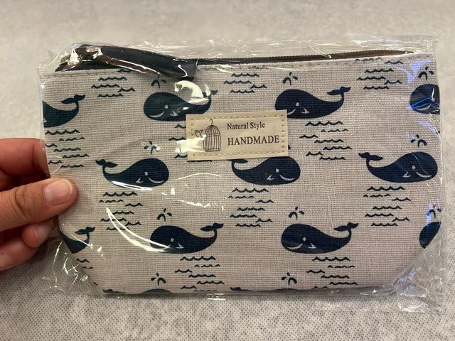 Pochette/beauty naturale hand made