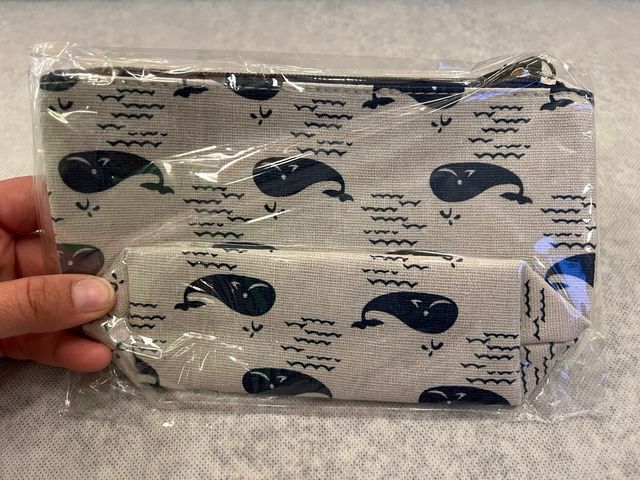 Pochette/beauty naturale hand made