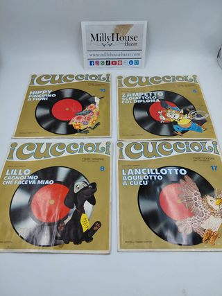 Lotto 4 Fiabe Sonore I Cuccioli