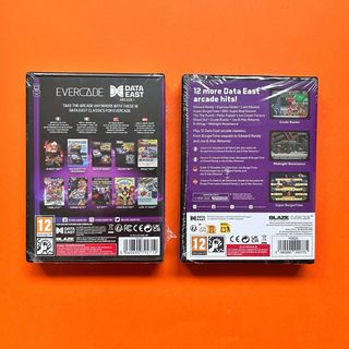 Evercade Cartuchos Data East Arcade 1 y 2