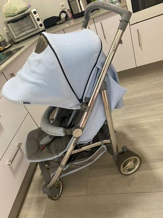 Silla de paseo Bebecar azul