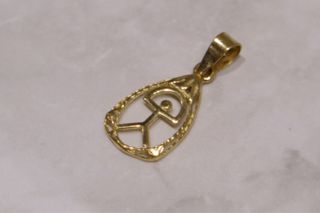 COLGANTE INDALO, ORO 18K/0.7g
