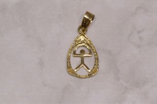 COLGANTE INDALO, ORO 18K/0.7g
