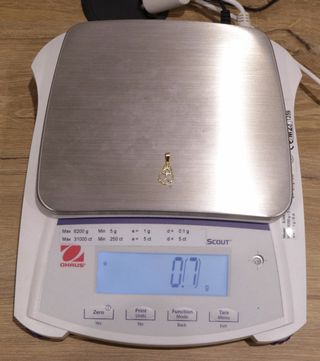 COLGANTE INDALO, ORO 18K/0.7g