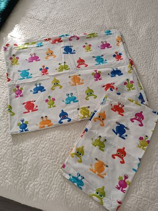 Funda nórdico 90cm Monstruos divertidos