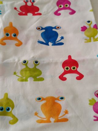 Funda nórdico 90cm Monstruos divertidos