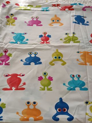 Funda nórdico 90cm Monstruos divertidos