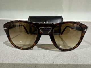Gafas Persol 714 Plegables Marrones Vintage