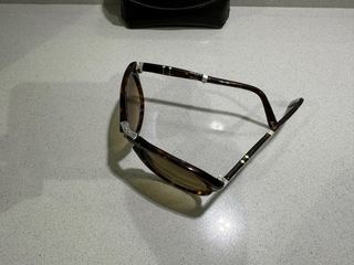 Gafas Persol 714 Plegables Marrones Vintage