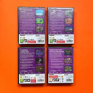 Cartuchos Evercade Toaplan Arcade 1 y 2